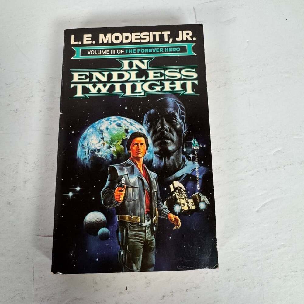 In Endless Twilight L.E. Modesitt Jr. 1988 First Edition Forever Hero Vol. 3